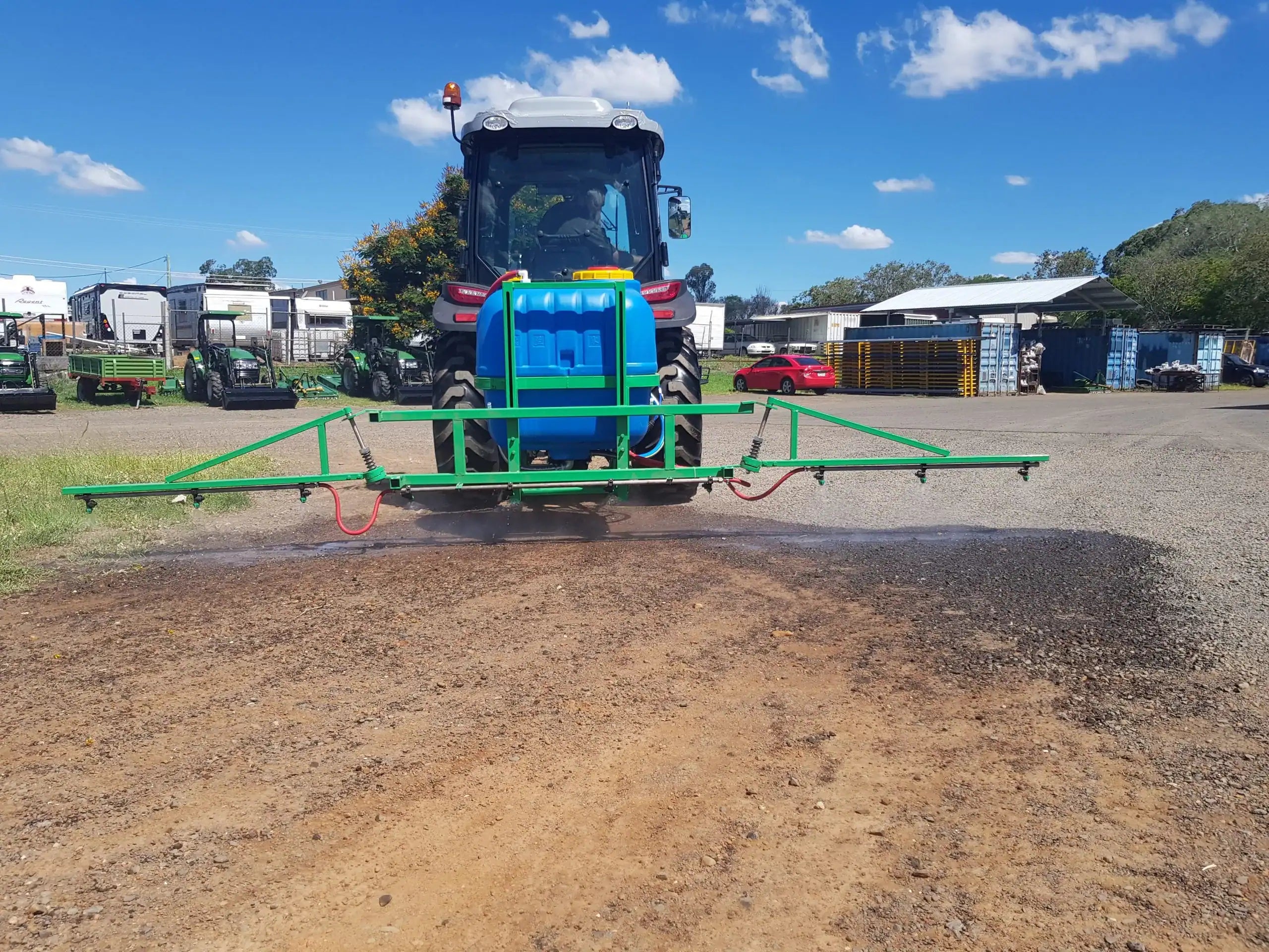 Tractor Boom Sprayer